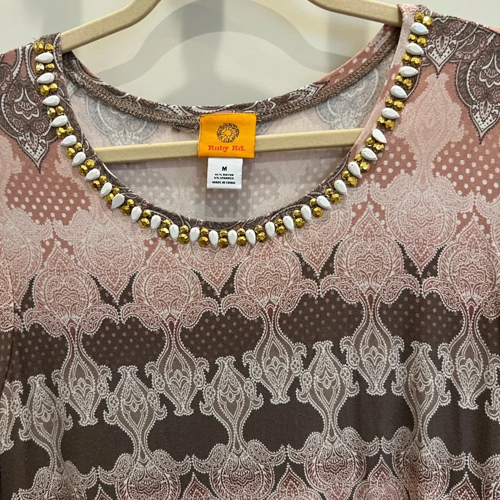 Ruby Rd Long Sleeve Top - Picture 2 of 6